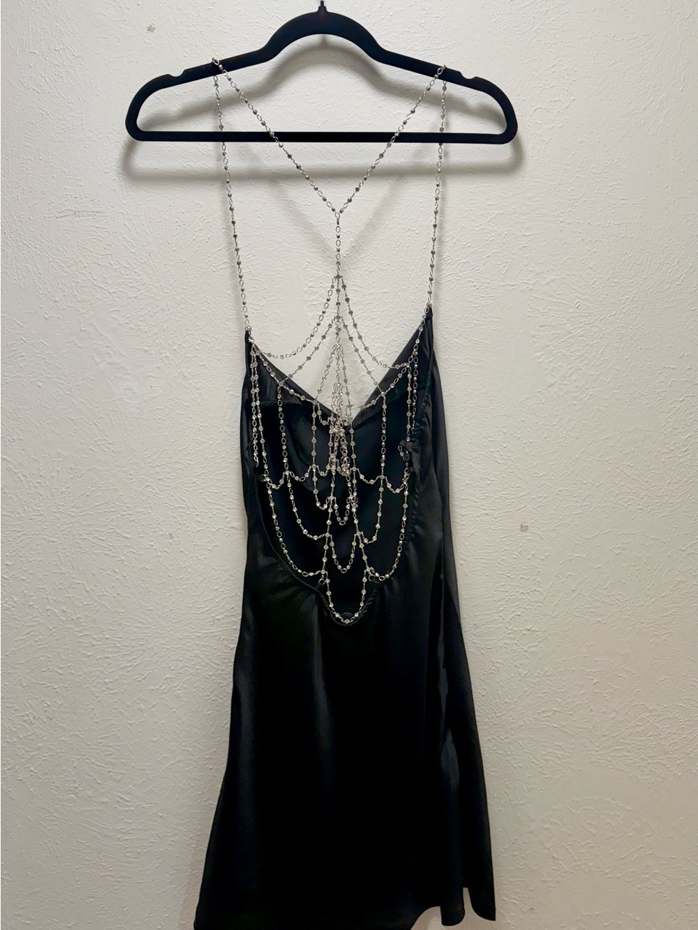Dolls Kill Reel You In Satin Slip Dress - Picture 9 of 10